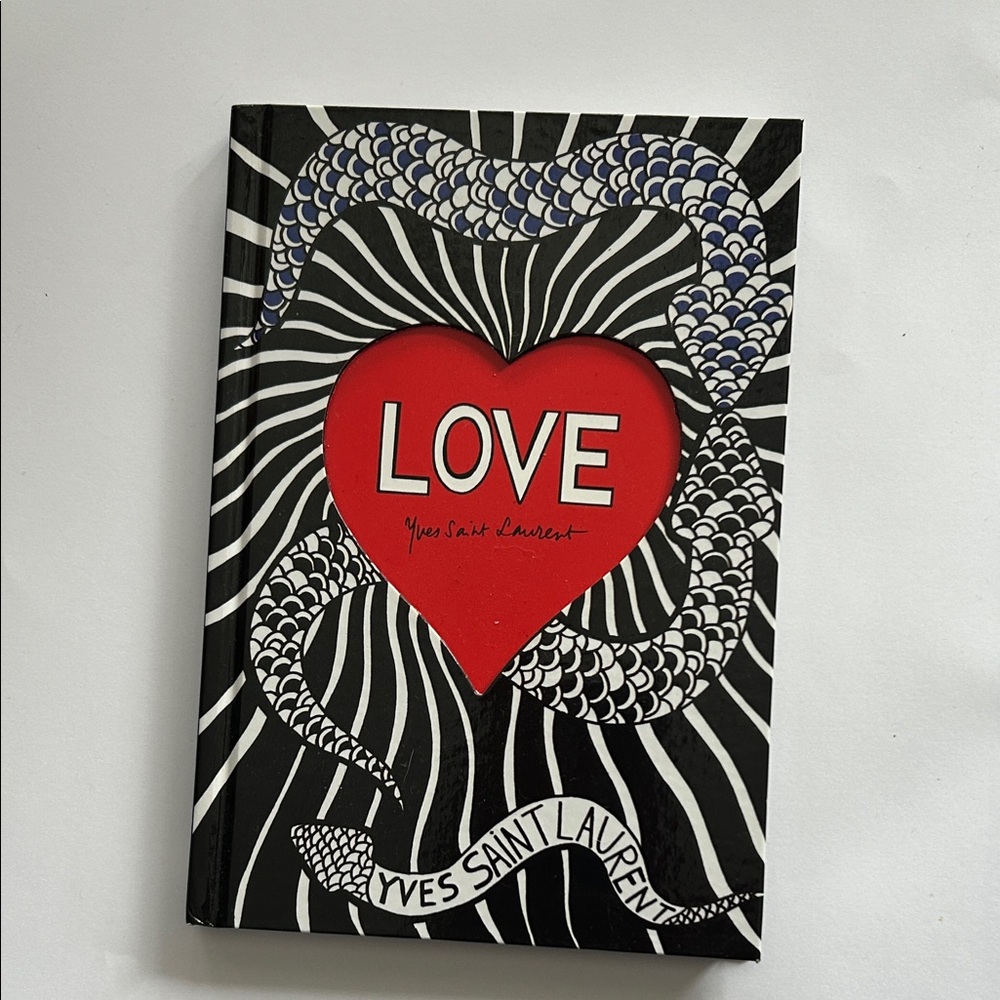 Love‎ Book Yves Saint Laurent Fashion Designer Art